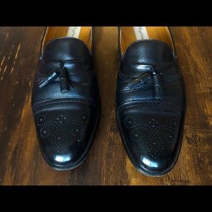 Men’s MEZLAN Black Dress Shoes
